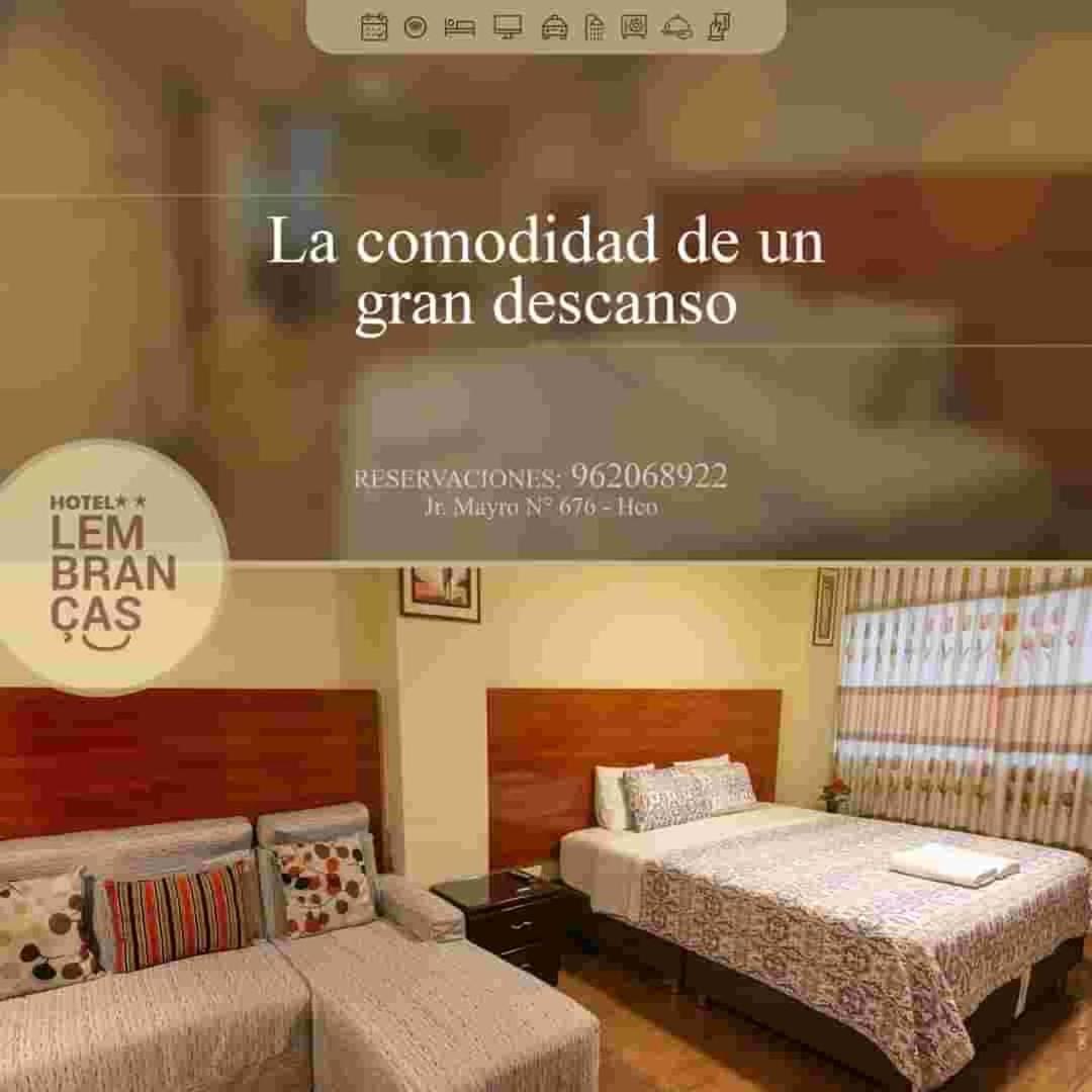 Lembrancas Hotel Huánuco Kültér fotó