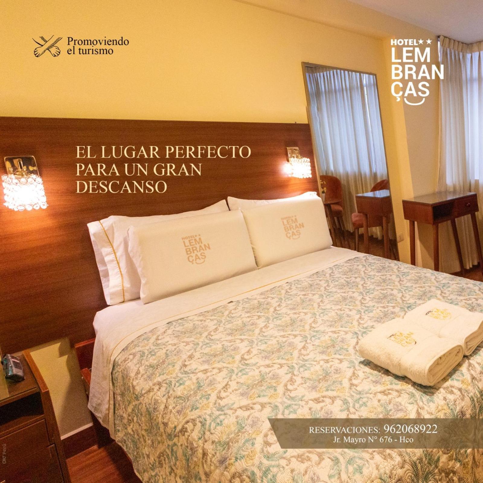 Lembrancas Hotel Huánuco Kültér fotó